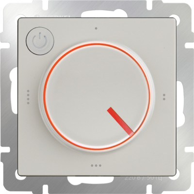 Терморегулятор Встраиваемые механизмы слоновая кость W1151103