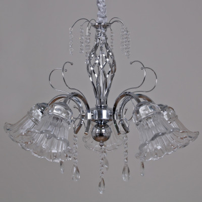 Подвесная люстра  02349-0.4-05 CR+CL