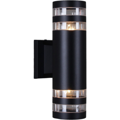 Настенный светильник уличный  86227-9.2-002CT 2*E27 BK