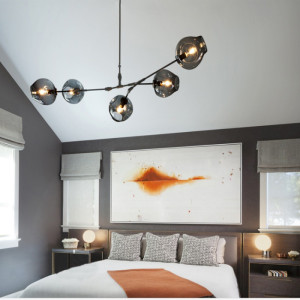 Подвесная люстра Bubble KG0579P-5 smoky