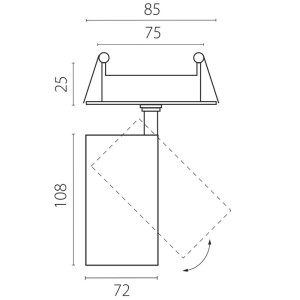 Спот Alta Base A5236RS