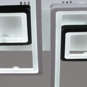 Потолочная люстра  03629-0.3-04A WH+BK